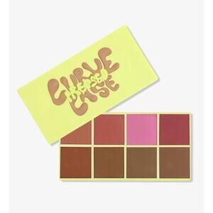 Curve Case Pressed Powder Blush & Bronzer Palette New In Box